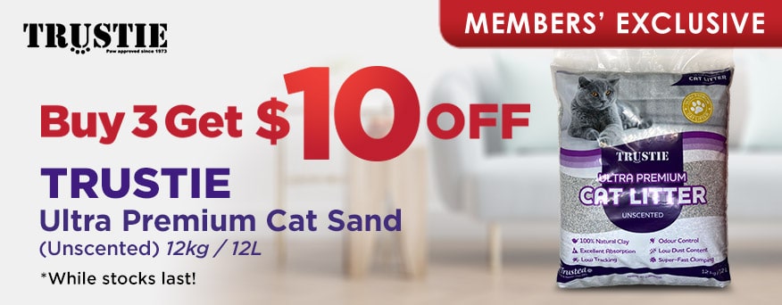 Trustie Ultra Premium Cat Sand Promotion